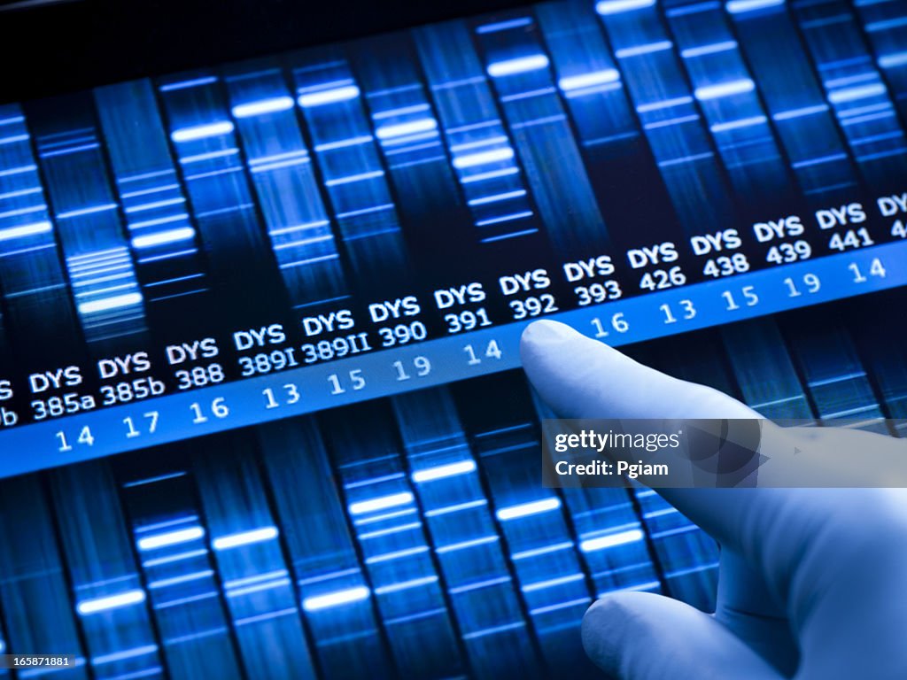 Genetic research at the laboratory