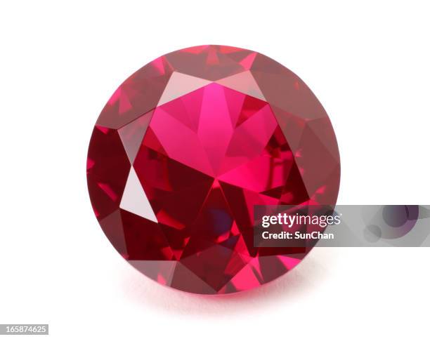 ruby strasssteinen - rubies stock-fotos und bilder