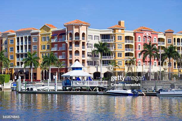 naples, florida, usa - naples stockfoto's en -beelden