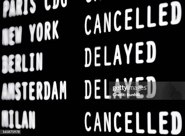 Airport Delayed Sign Photos and Premium High Res Pictures - Getty Images
