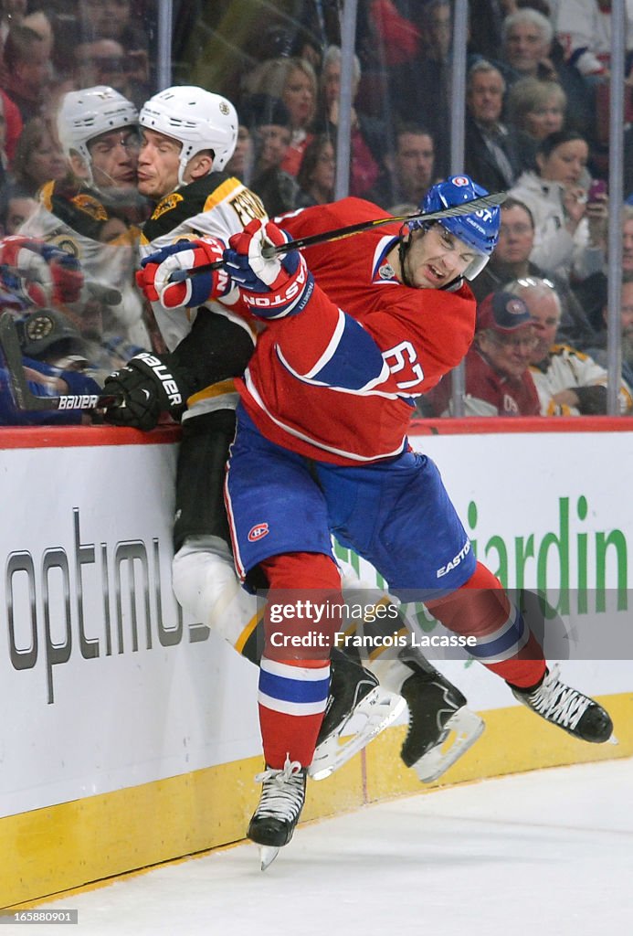 Boston Bruins v Montreal Canadiens