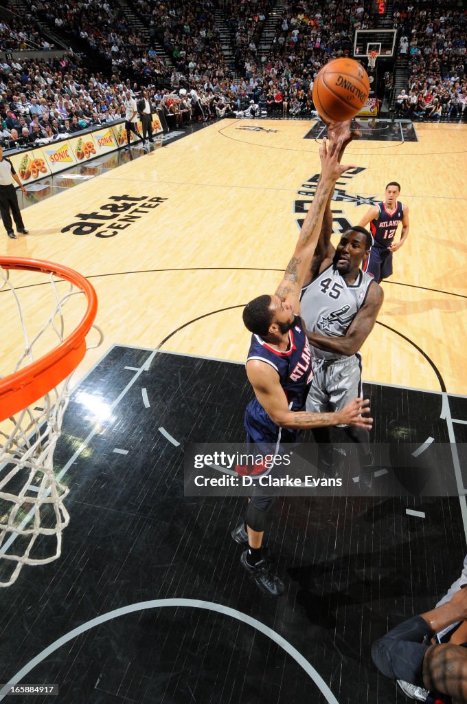 Atlanta Hawks v San Antonio Spurs