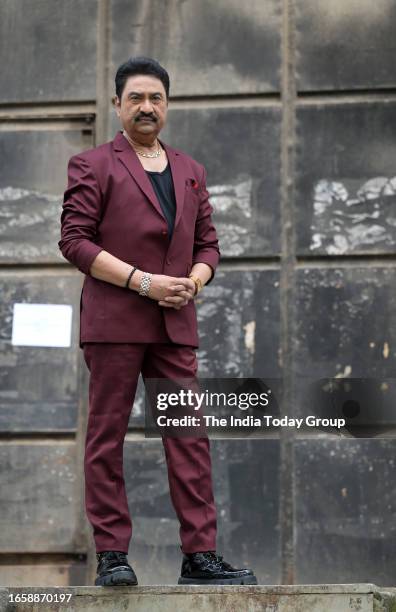 Mumbai, India – August 28: Indian Idol Judge and singer Kumar Sanu on the set of Indian Idol promo photo shoot in Mumbai, Maharashtra on August 28,...