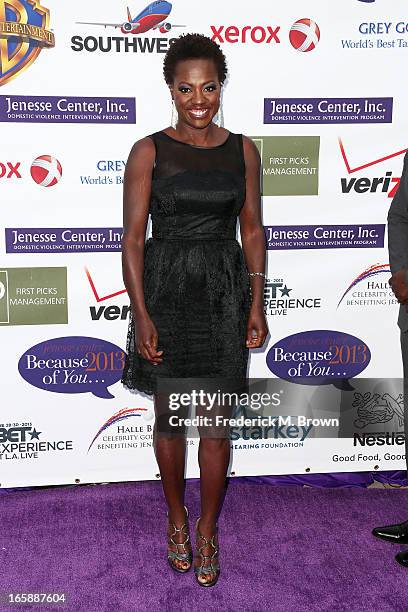 Actress Viola Davis attends the 2013 Jenesse Silver Rose Awards Gala and Auction at Vibiana on April 6, 2013 in Los Angeles, California.