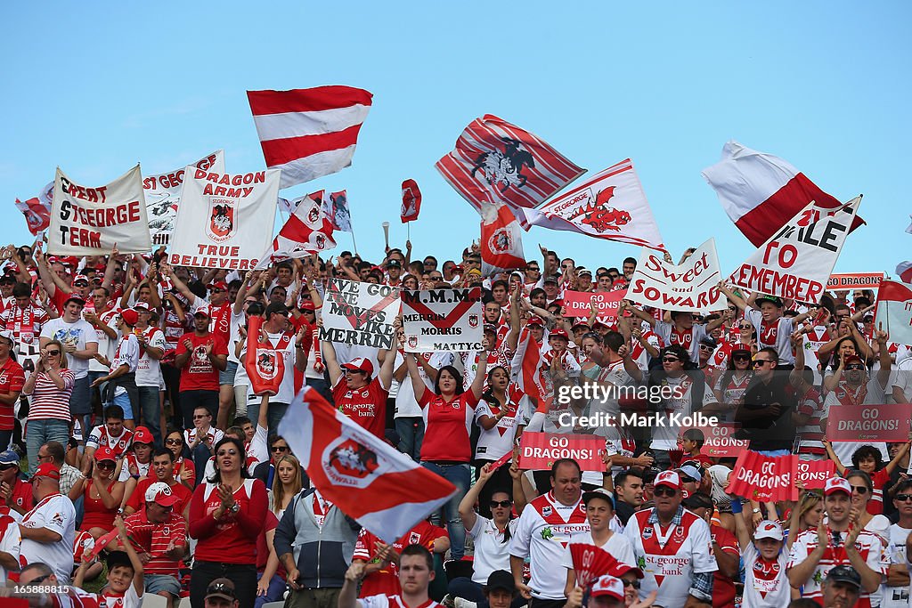 NRL Rd 5 - Dragons v Knights