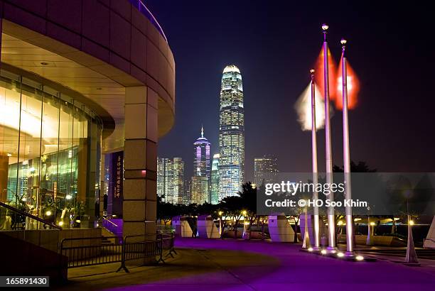 hong kong - centro de convenção e exposição de hong kong - fotografias e filmes do acervo