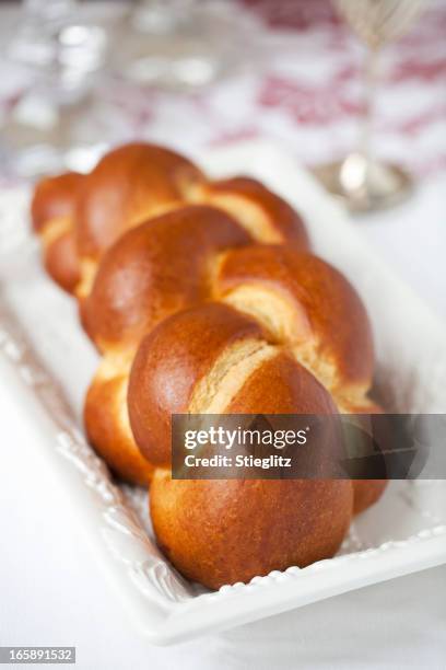 challah - braided bread stock pictures, royalty-free photos & images