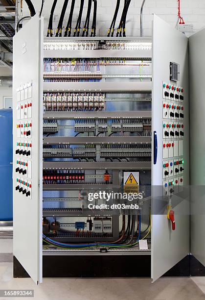 systems control cabinet - distribution board stock pictures, royalty-free photos & images
