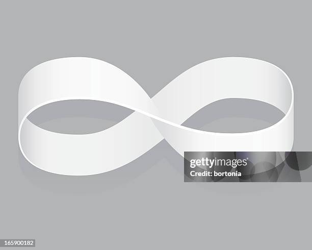 möanesthesia strip - infinity symbol stock illustrations