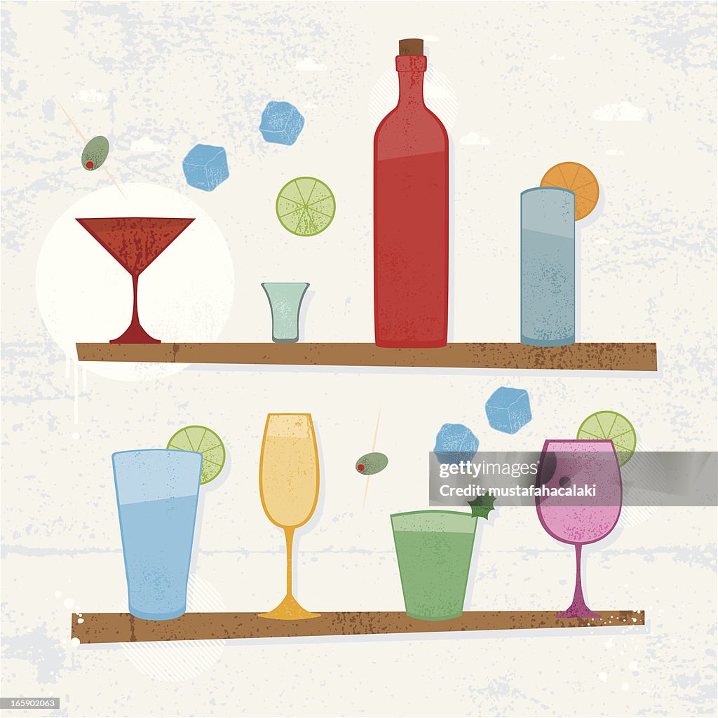 Grunge cocktails