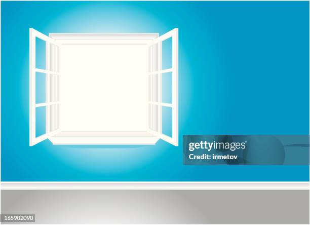 open window - open window background stock illustrations