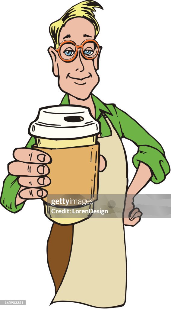Coffee Barista Man