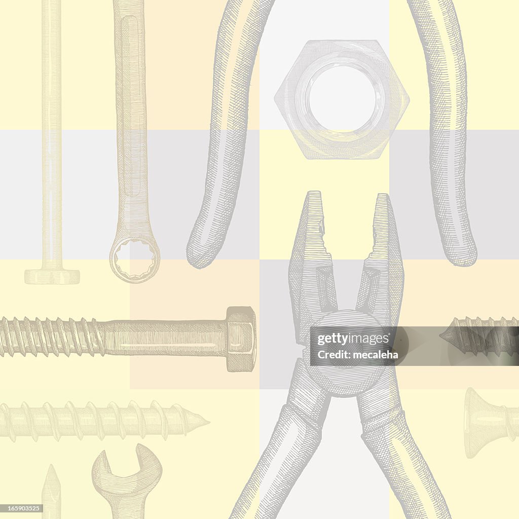 Tools Pattern High-Res Vector Graphic - Getty Images