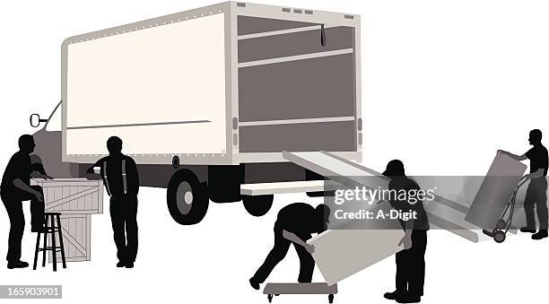 Illustrations, cliparts, dessins animés et icônes de Loading Truck Ramp ...