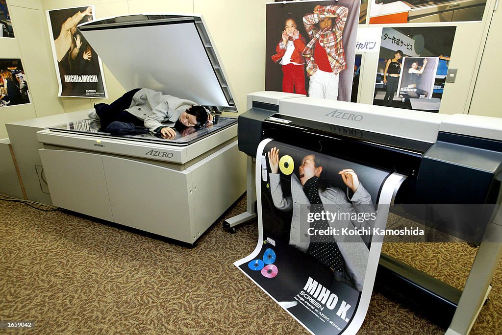 Life-Size Photocopies Of People Generated