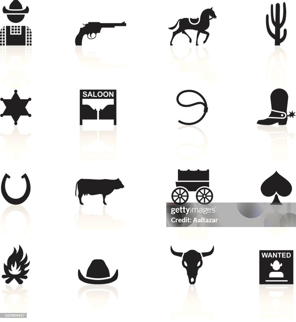 Black Symbols - Wild West & Cowboys