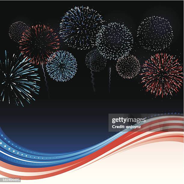 ilustrações, clipart, desenhos animados e ícones de fogos de artifício 4 de julho - dinamite