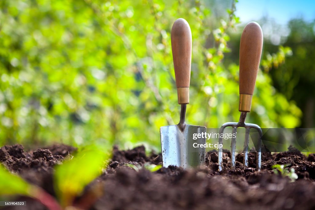 Garten-Handwerkzeuge