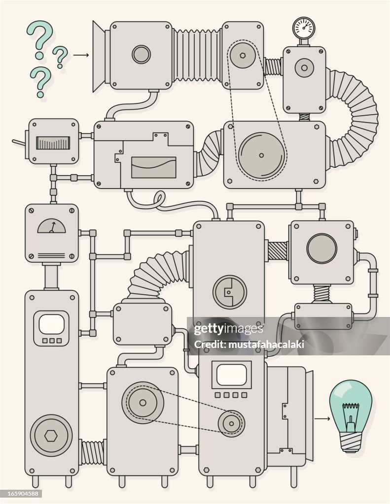 Solution machine