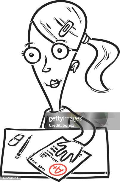 28 Exam And Letter A Cartoon Stock Photos, High-Res Pictures, and ...