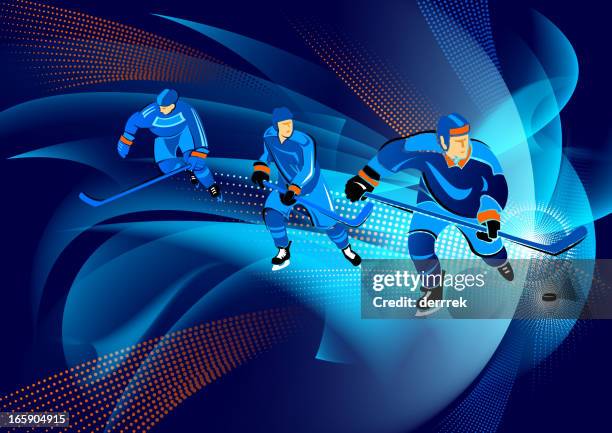 hockey - goalie stick stock illustrations