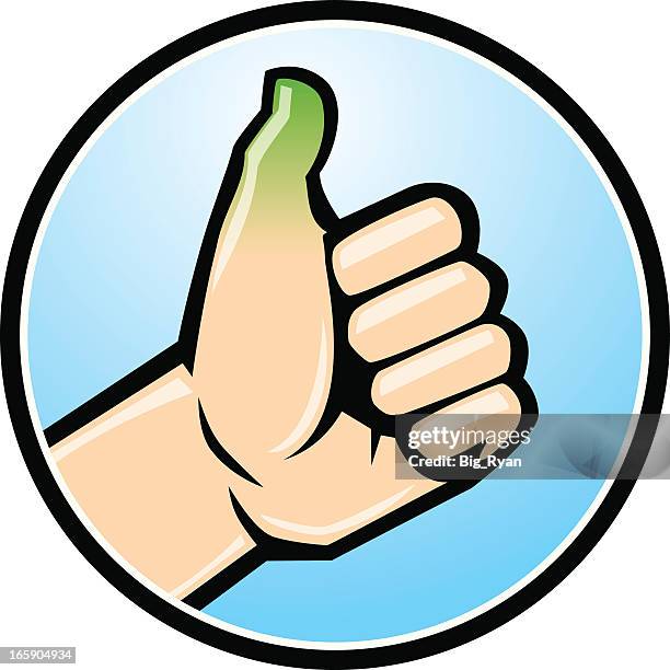 green thumb - green thumb stock illustrations