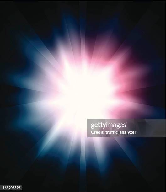 shiny background - light flare transparent stock illustrations