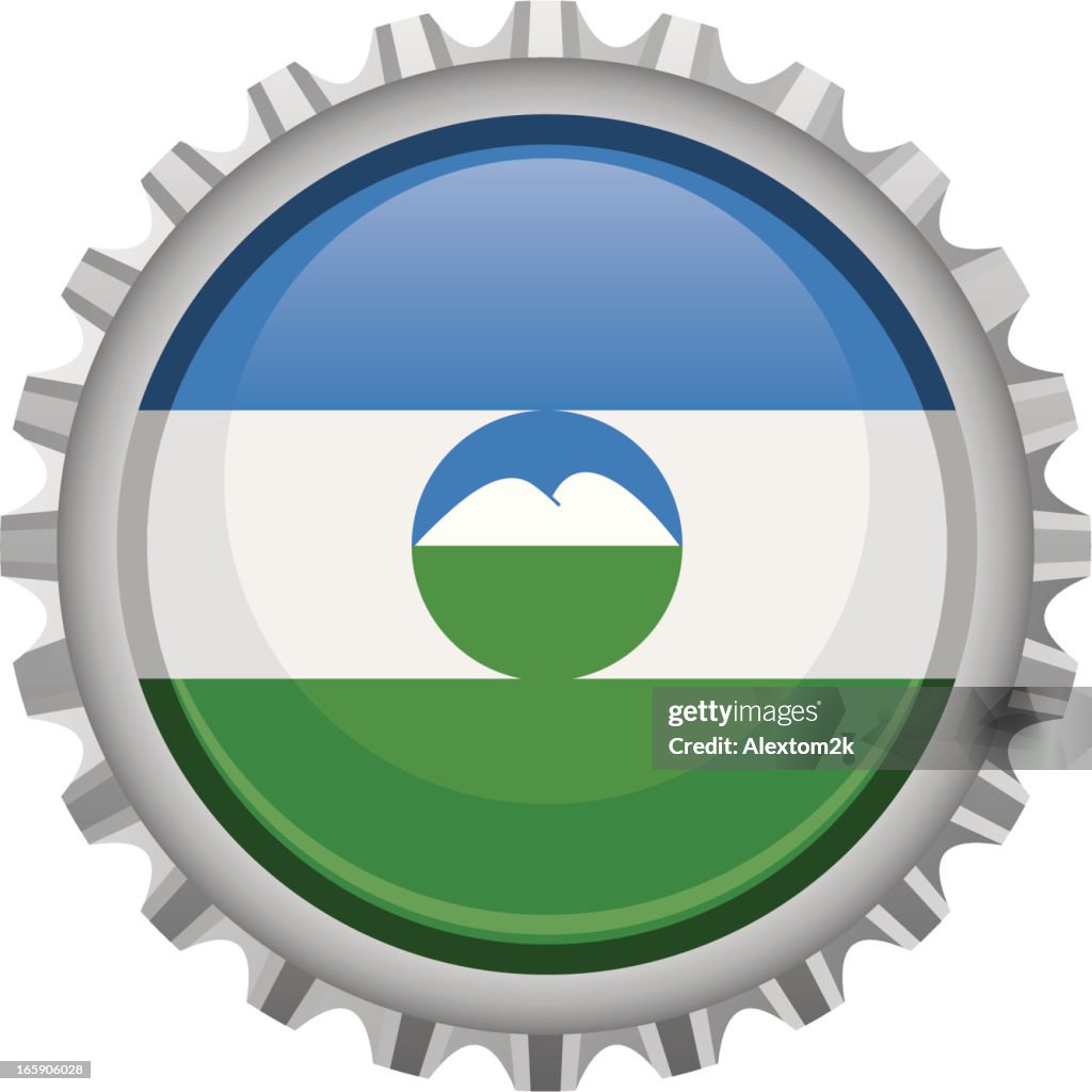 Kabardino-Balkaria bottle top