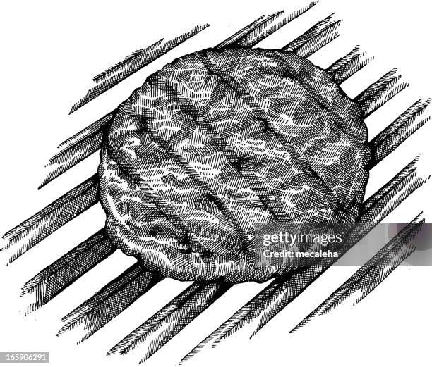 ilustraciones, imágenes clip art, dibujos animados e iconos de stock de hamburguesa de dibujo - carne de vaca