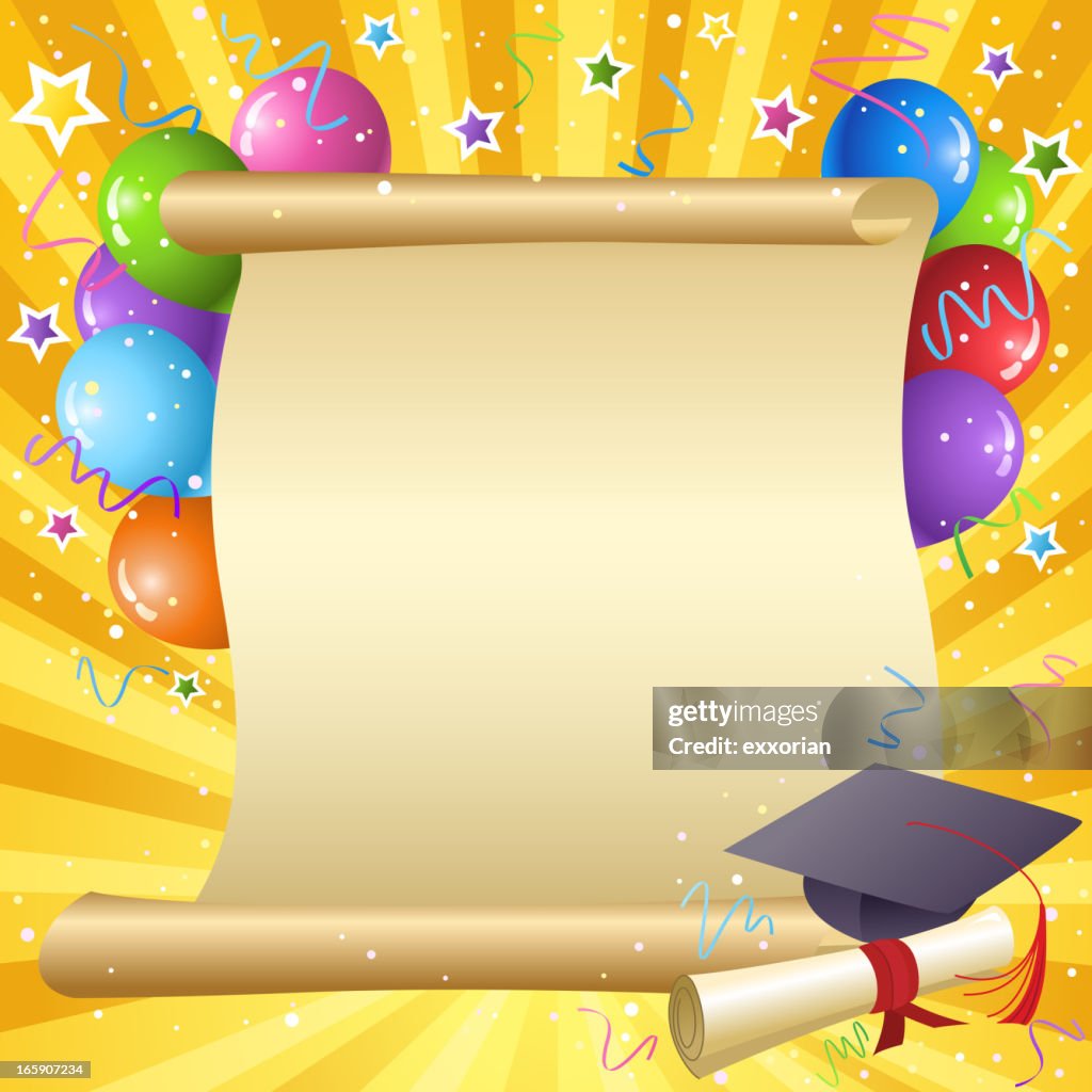 Graduation Background Design