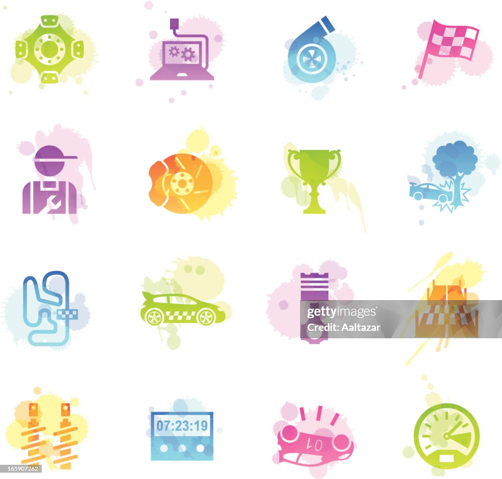 Stains Icons - Rally