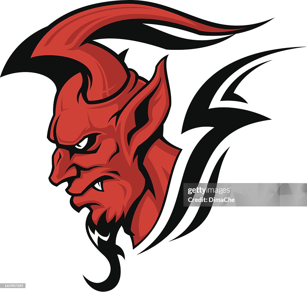 Devil Head High-Res Vector Graphic - Getty Images