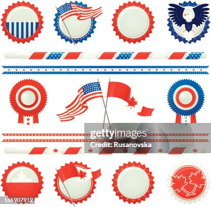 USA and Canada Design Elements USA and Canada Design Elements