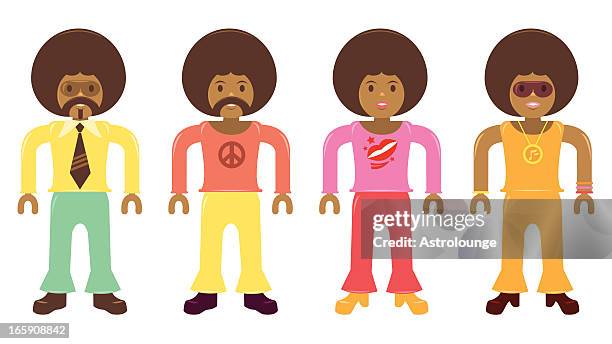 afro style - reggae stock illustrations