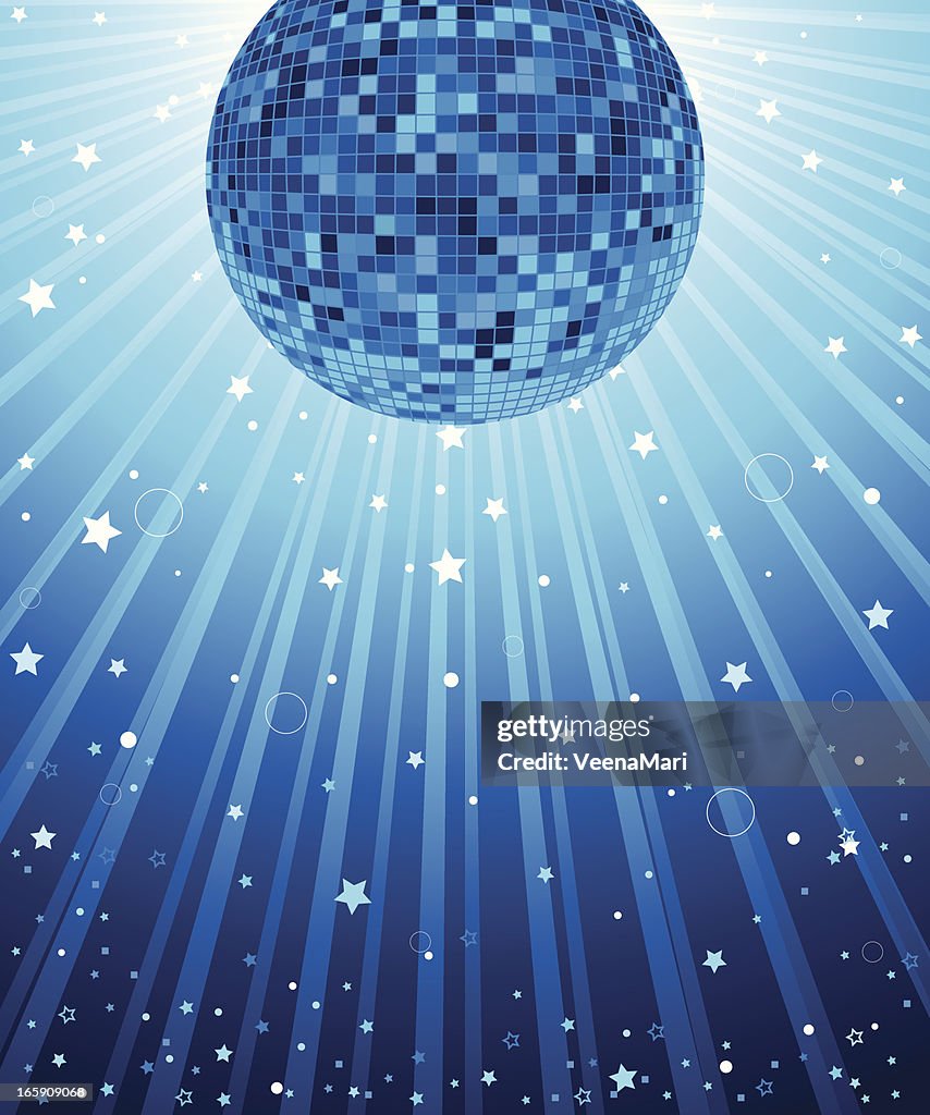 Disco Ball Background