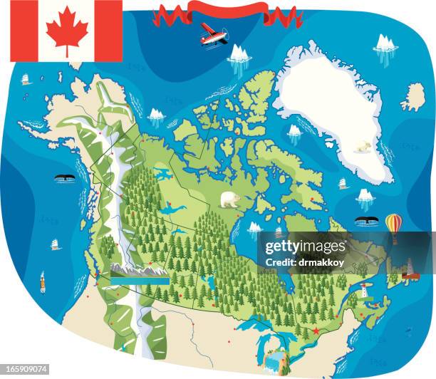 canada - saskatchewan map stock illustrations