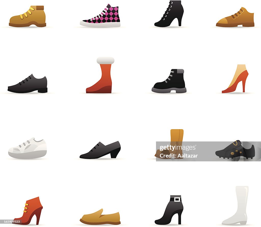 Color Icons - Shoes