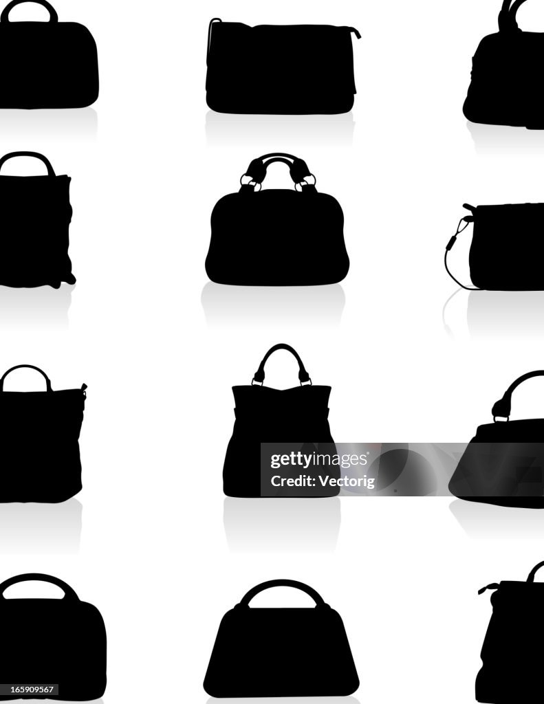 Vector Handbag Handbags Silhouette High-Res Vector Graphic - Getty Images
