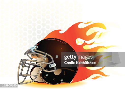 burning flames football helmet Liberty Riddell Speed Display The Liberty Flames Riddell Speed Mini Helmet is made for the true Flames fan Burning Football Helmet in Plain