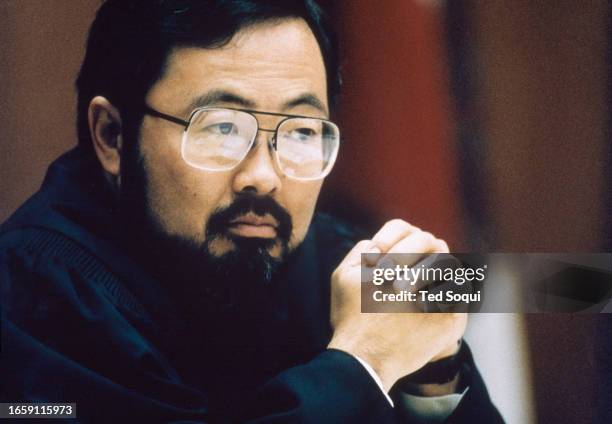 Le juge Lance Ito, lors du procès d'OJ Simpson. Los Angeles, 25 Juillet 1994.