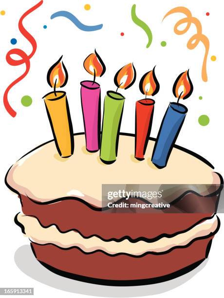 ilustrações de stock, clip art, desenhos animados e ícones de bolo de aniversário - bolo aniversario