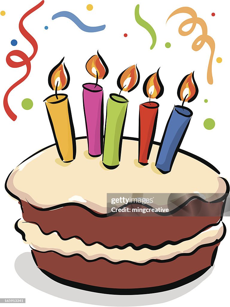 Birthday Cake High-Res Vector Graphic - Getty Images