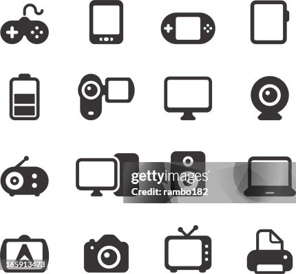 Electronics, Devices Icons Electronics, Devices Icons