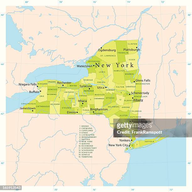 new york state vector map - syracuse new york 幅插畫檔、美工圖案、��卡通及圖標