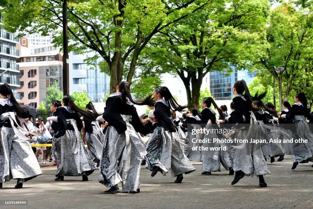 Omosando Harajukuomosando Super Yosakoi Japanese Traditional Local Festival High ...