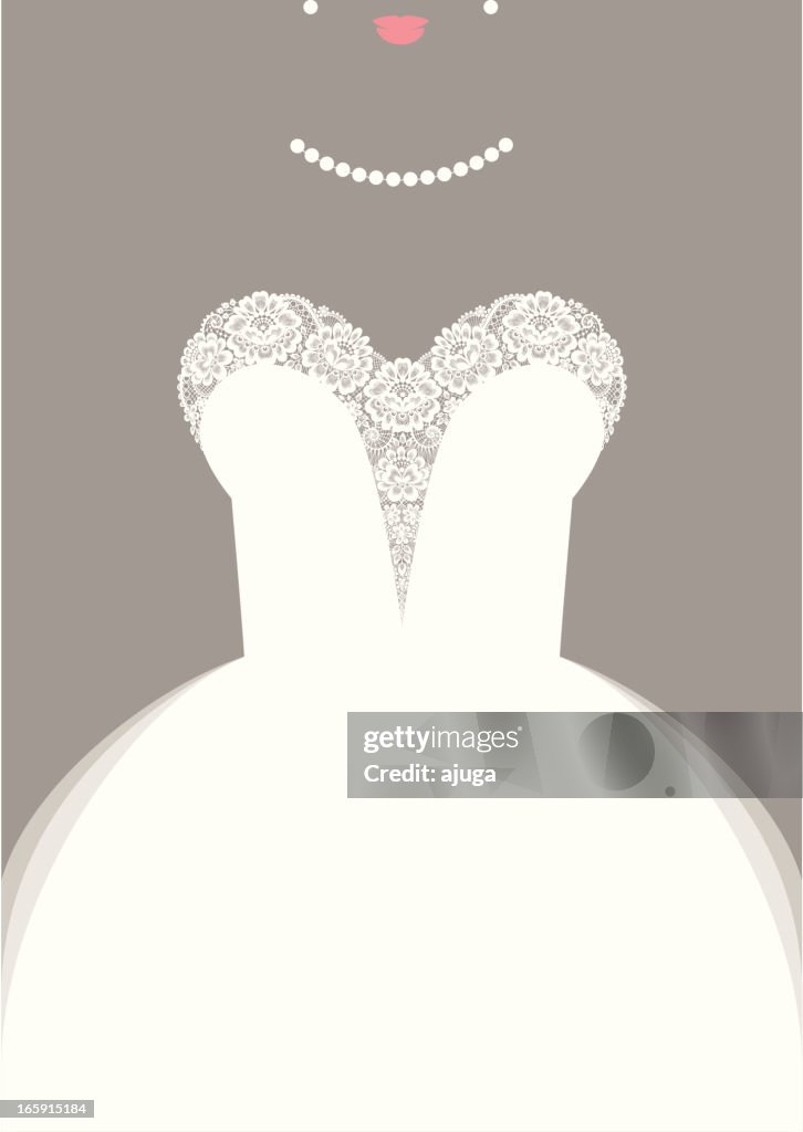 Vestido de Noiva.
