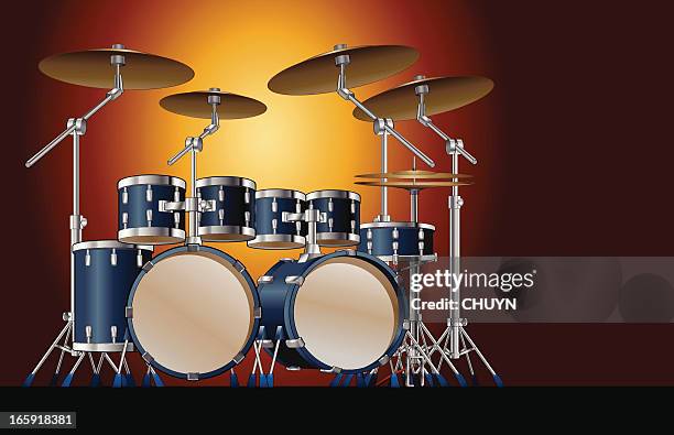 super star drums - snare drum stock illustrations