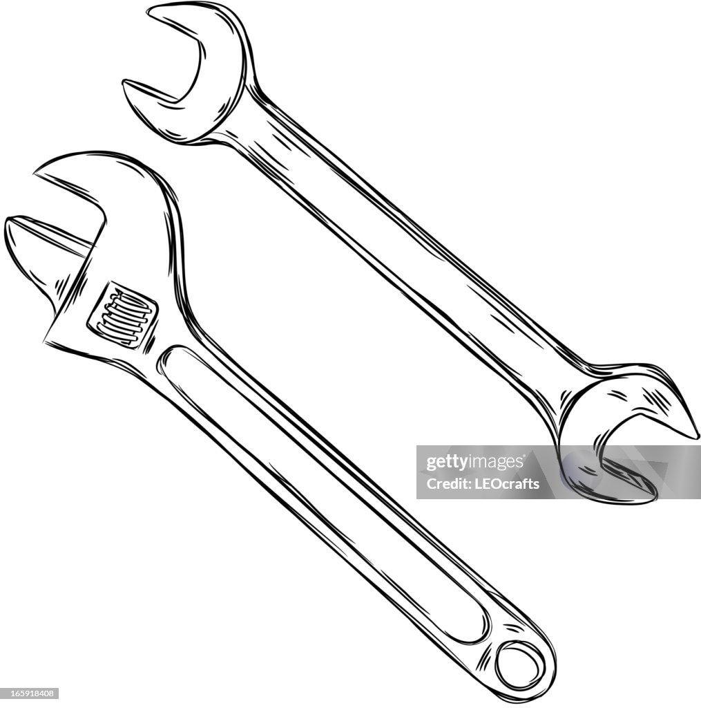 Weitere Zeichnungen von Wrenches