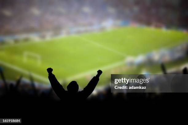 soccer excitement - rugby stockfoto's en -beelden