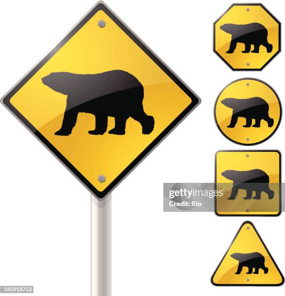 bear crossing - black bear stock illustrations